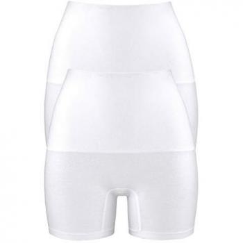 Sheego Petite Fleur Formpants Damen Weiß 40/42 (2 Stück)