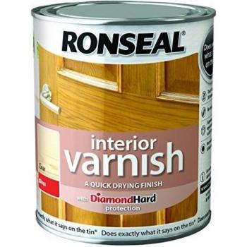 Ronseal Interior Varnish Gloss, 750 ml Clear