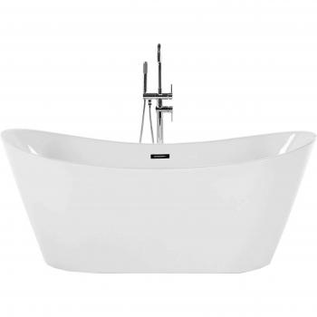 Baignoire îlot design Antigua 150 cm en acrylique blanc
