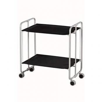 Carrito de Té Plegable Negro Don Hierro