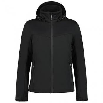 Icepeak Softshelljacke BIGGS mit verstellbarer Kapuze