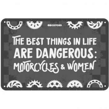 Plaque Métallique Garage Oxford OX377