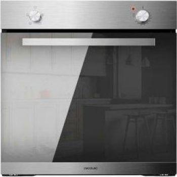 Cecotec Horno Integrable Bolero Hexa C126000 Mirror A 2800 W, 77 L de capacidad, 4 Funciones, Steam Assist, Steam EasyClean, Cooling Fan, Triple Glass, Clase Energética A, Luz interior