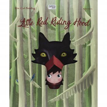 Little red riding hood. Die-cut reading
