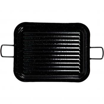 Asadora rectangular esmaltada 27x21cm. vaello