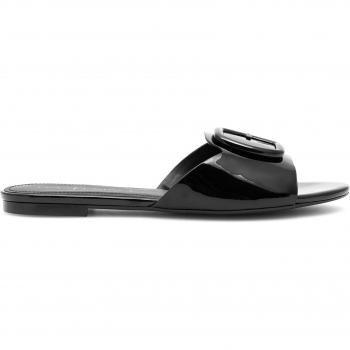 Schwarze Pantoletten REGINE SL2273‑1, Marke Eva Minge
