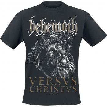 Camiseta Behemoth Versvs Christvs para Hombre en Negro S M