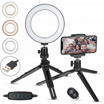 Anello luminoso Zacro LED per selfie e studio
