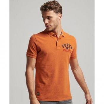 Polo Vintage Superstate Naranja de Superdry para hombre, estilo clásico y elegante