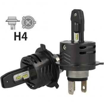 Kit Illuminazione LED H4 30/30W 12V con 6 Chip ZES