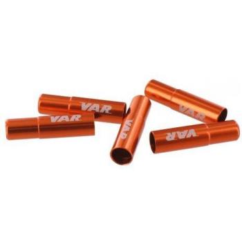 Kit 4 Embouts Orange Var pour Dérailleurs