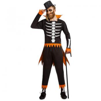 Disfraz Halloween Esqueleto Calabaza para hombre