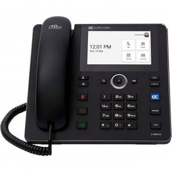 AudioCodes Teams C455HD Black IP Phone