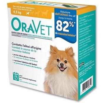 ORAVET GUM CANI EXTRA SMALL FINO 4,5 KG 7 PEZZI