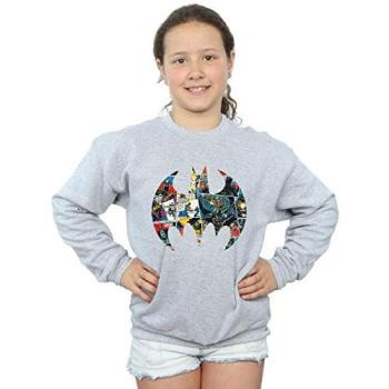 DC Gotham Babe Sweatshirt – Grey, Youth 7‑8