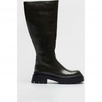 Botas Dela Verde Glamour de Cierre