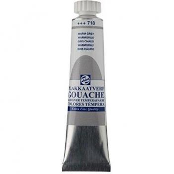 Talens Malerfarbe + Bastelset, 20 ml, Warmes Grau