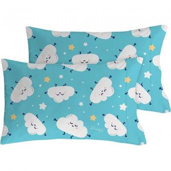 Funda de almohada Nubes 50x80 cm 100% algodón 144 hilos