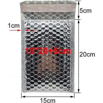 Composite Bubble Envelopes – Aluminum Foil, 2 Pieces