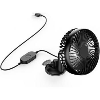 12V/24V Suction Cup Car Fan