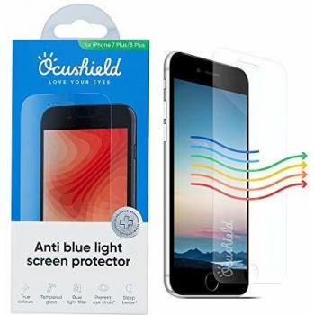 Ocushield Anti Blue Light, Tempered Glass Screen Protector For iPhone 7/8