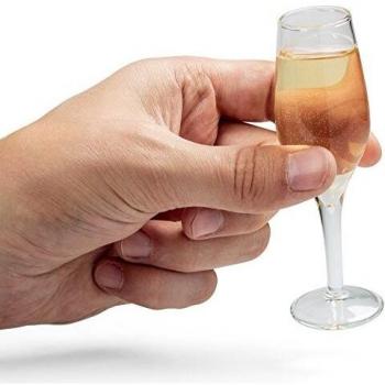 Mini Spark Champagne Glasses Pack