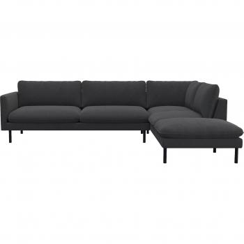 FLEXLUX Eckcouch Bolzano, lose Kissen
