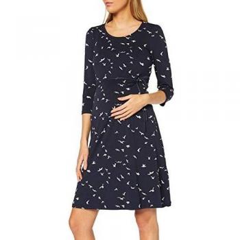 Noppies Damen Stillkleid Robijn, Blau (Night Sky AOP P291), 42