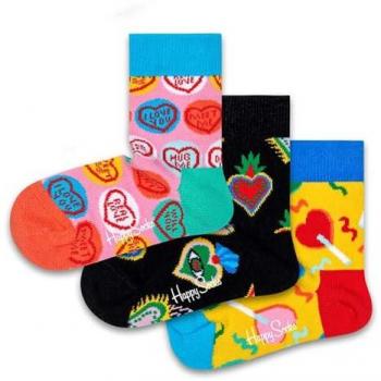 Set de Cadeaux Love You Kids, Rose | Happy Socks