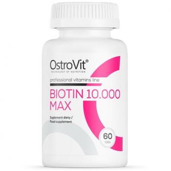 Ostrovit Biotin 10 000 Super, 60 tabletter