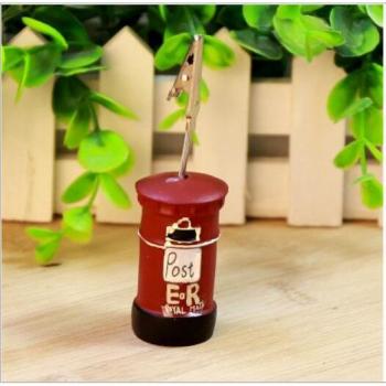 Vintage Resin Photo Memo Holder
