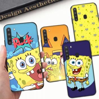 Custodia Morbida Nera SpongeBob PB6 iPhone 13 Pro