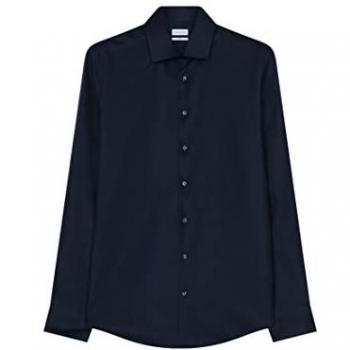 Sfilata Blu Notte Schwarze Rose Camicia di Velluto – Seidensticker