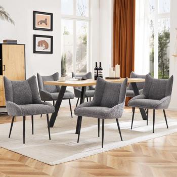 Lounge Set Hauss Sploe Velluto Grigio