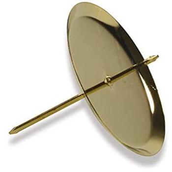 Gleiche Farbe: Gold‑Kerzenstecker Riffelmacher – 4‑Stück