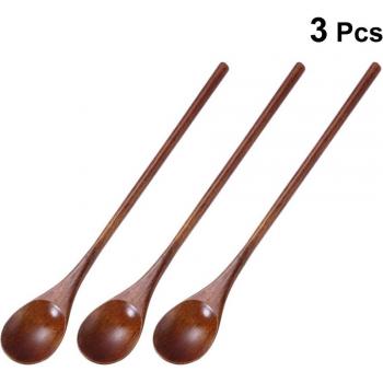 Cucharas de madera natural respetuosas con el medio ambiente