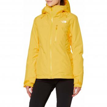THE North Face Damen W Descendit Winterjacke Isoliert – Lebhaftes Gelb, L