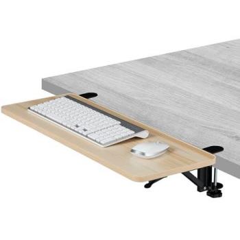 Piano Mouse in Legno con Supporto Tastiera – Relaxdays