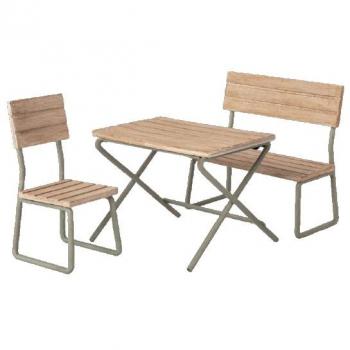 Mini Mobilier de Jardin Maileg – Pack Multicolore