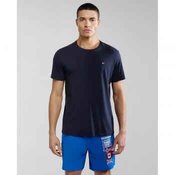 Napapijri Herren T-Shirt Salis in Marineblau, Größe XXL