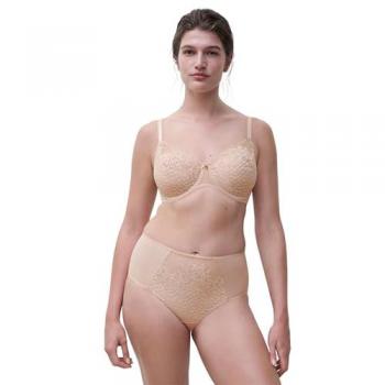 Beige Maris Full Coverage Underwire-Free Bra – 36F