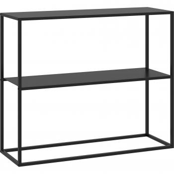 Consola de Pasillo Homcom 20 kg, 90x30x75 cm, Diseño Industrial