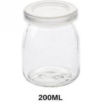 Transparent Milk Bottle