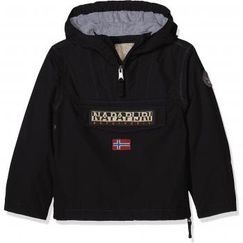Napapijri Winterjacke Regenwald, für Jungen – Schwarz, 170 cm (Stück 041, Herstellergröße 16)