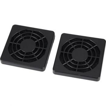 2 Stück Staubdichtes Gitter für 50mm PC Lüfter