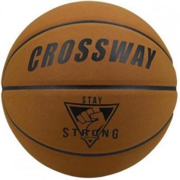Crossway Performance 7” Rubber Basketball – College Grade, Stylish Design