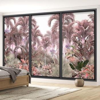Trompe-l’œil Verdure Tropicale 417 × 250