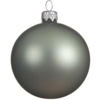 Decorazione Natalizia: Pallina Verde Opaca 6 cm