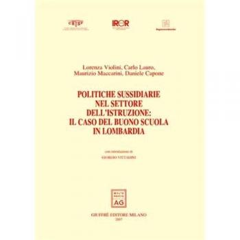 Politiche sussidiarie nel settore dell'istruzione: il caso del buono scuola in Lombardia