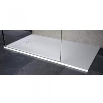 Vloerwissing Douchebak Novellini 160x70 cm wit